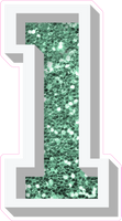VA 23.5" Individuals - Sea Foam Sparkle 1
