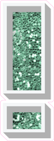 VA 23.5" Individuals - Sea Foam Sparkle !