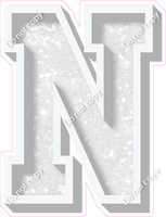 VA 23.5" Individuals - White Sparkle N