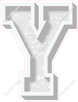 VA 23.5" Individuals - White Sparkle Y