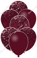 Burgundy Balloon Bundle