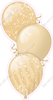 Sparkle - Champagne Triple Balloon Bundle