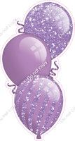 Sparkle - Lavender Triple Balloon Bundle