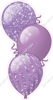 Sparkle - Lavender Triple Balloon Bundle