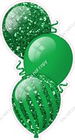 Sparkle - Green Triple Balloon Bundle