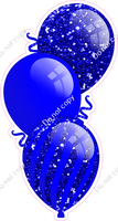 Sparkle - Blue Triple Balloon Bundle