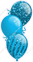 Sparkle - Caribbean Triple Balloon Bundle