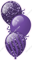 Sparkle - Purple Triple Balloon Bundle