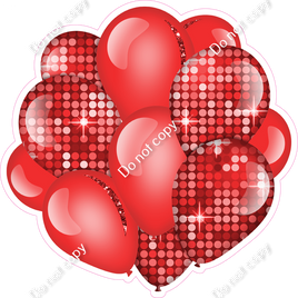 Disco - Red Balloon Cluster