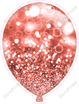 Bokeh - Coral Balloon