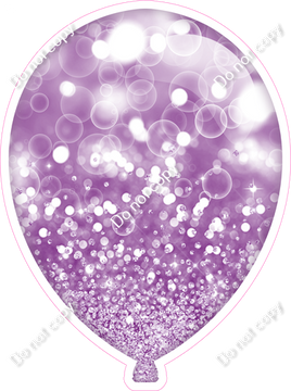 Bokeh - Lavender Balloon