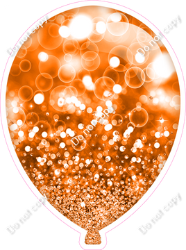 Bokeh - Orange Balloon