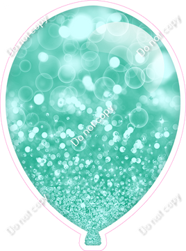 Bokeh - Mint Balloon