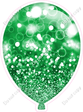 Bokeh - Green Balloon