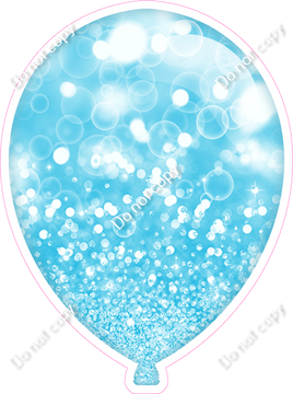 Bokeh - Baby Blue Balloon