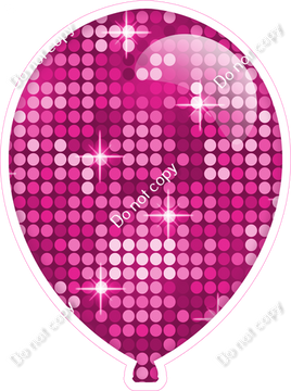 Disco - Hot Pink Balloon