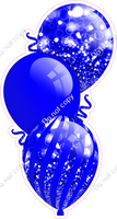 Bokeh - Blue Triple Balloon Bundle