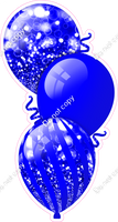 Bokeh - Blue Triple Balloon Bundle