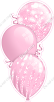 Bokeh - Baby Pink Triple Balloon Bundle
