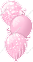 Bokeh - Baby Pink Triple Balloon Bundle