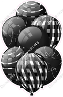 Black Balloons - White Buffalo Accents