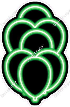 NEON - Green XL Balloon Bundle