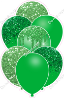 Green & Lime Green Balloon Bundle
