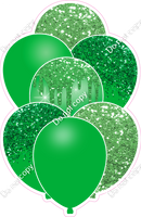 Green & Lime Green Balloon Bundle