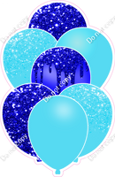 Blue & Baby Blue Balloon Bundle