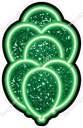 NEON - Green XL Balloon Bundle