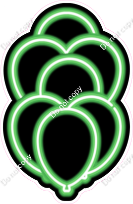 NEON - Blue XL Balloon Bundle