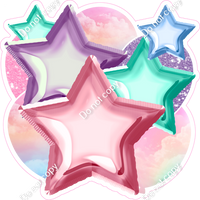 Pastel Balloon & Star Bundle