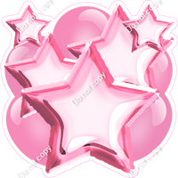 Flat - Bubblegum Balloon & Star Bundle