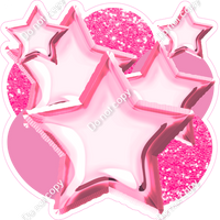 Sparkle - Bubblegum Balloon & Star Bundle