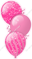 Sparkle - Bubblegum Triple Balloon Bundle