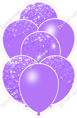 Lilac Balloon Bundle