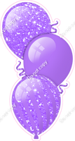 Sparkle - Lilac Triple Balloon Bundle