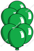 Cartoon XL Balloon Bundle - Green