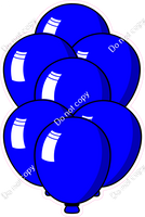 Cartoon XL Balloon Bundle - Blue