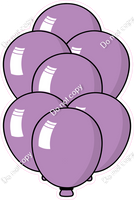 Cartoon XL Balloon Bundle - Lavender