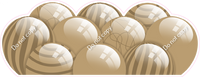 Flat - Tan Balloon Panels