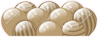 Flat - Tan Balloon Panels