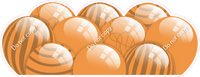 Flat - Amber Balloon Panels