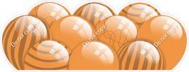 Flat - Amber Balloon Panels