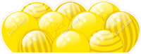 Flat - Yellow Balloon Panels