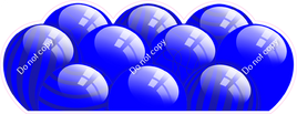 Flat - Blue Balloon Panels