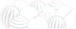 Flat - White Balloon Panels