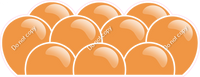 Flat - Amber Balloon Panels