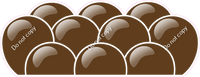 Flat - Chocolate Balloon Panels