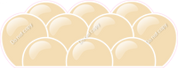 Flat - Champagne Balloon Panels